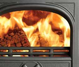 Manufactured from only premium grade cast iron, the 250 is at home whether burning wood (logs up to 30cm long may be used) or a variety of solid fuels, and is equipped with a sophisticated airwash