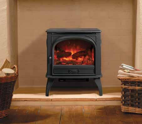 425 Electric Stoves Instant glow, instant flames and instant heat, that s the promise of the impressive 425 Electric.