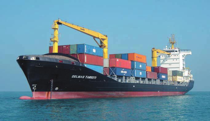 Delmas Tamboti, 13,760 gt, 1,118 teu, delivered in December 2005 by the Chinese shipyard Jinling, owned by Thien & Heyenga, chartered to Delmas rises in interest rates, leading to a downturn in house