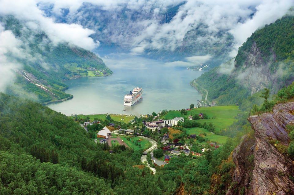DAY 09: GEIRANGER (NORWAY) After breakfast, proceed towards Geiranger Fjord cruise. Welcome to the heart of the Norwegian Fjords.
