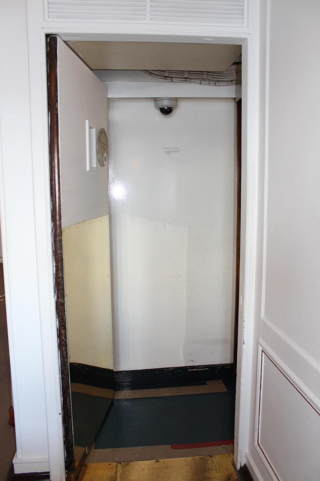 Narrowest door The narrowest door aboard Britannia is the entrance doorway to the State Dining Room.
