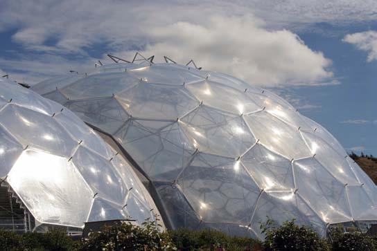 The Eden Project The Eden Project in Cornwall consists of two biomes