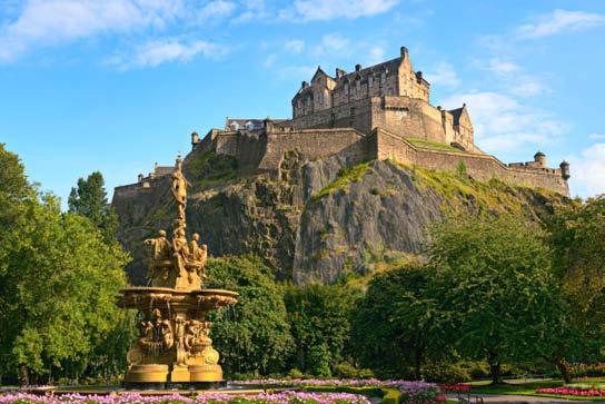 Edinburgh Castle This is the most popular tourist attraction in