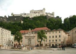 From there it's a short ride to SALZBURG, where you visit the Mirabell gardens, Getreidegasse with Mozart's Birthplace, the beautiful Cathedral and take