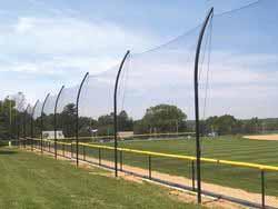BallStopper Systems Page 6 20-40 BALLSTOPPER SYSTEMS - Straight Posts Semi-permanent design allows