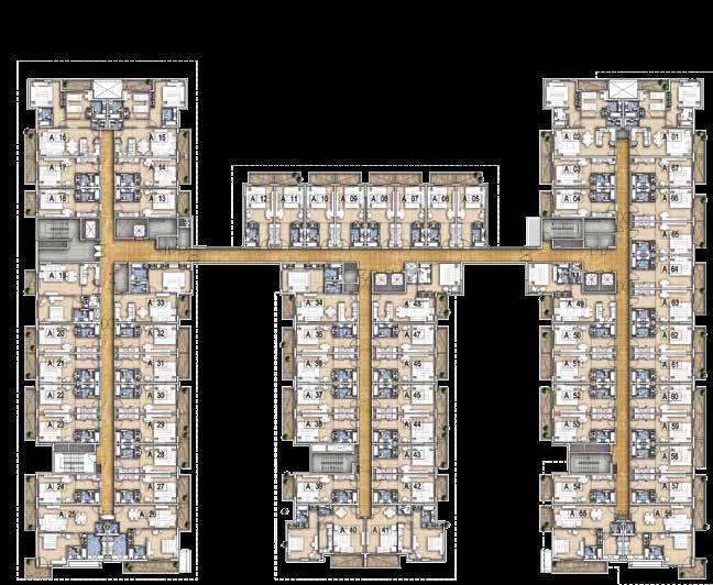 TYPICAL FLOOR PLAN TOWER B LEVELS 2-7 TYPICAL FLOOR PLAN TOWER A LEVELS 2-7 Disclaimer: All pictures, plans, layouts, information, data and details