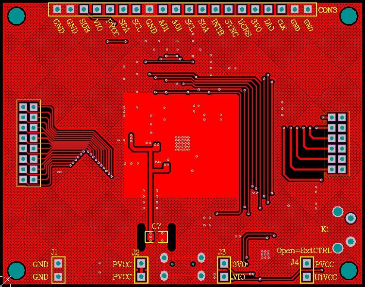 Figure : Board PCB Layout - Top Layer