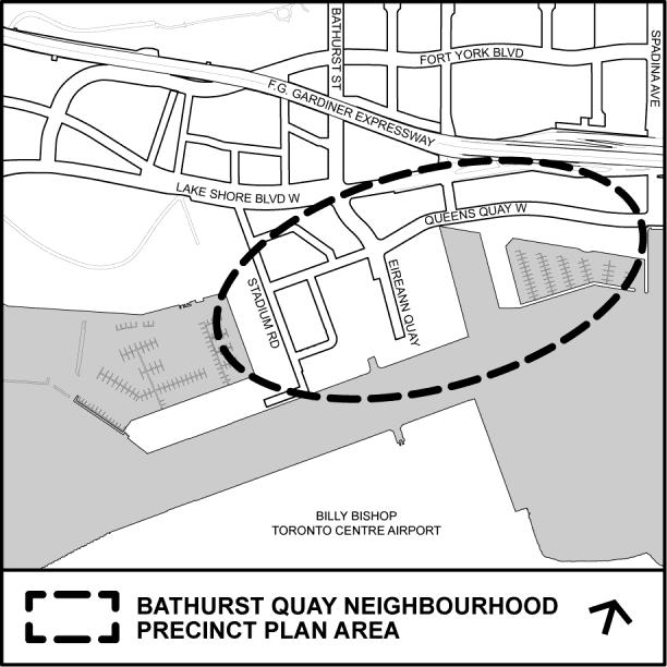 To initiate this Official Plan review of airport policies, City Planning staff are commencing a precinct planning study for the Bathurst Quay neighbourhood.