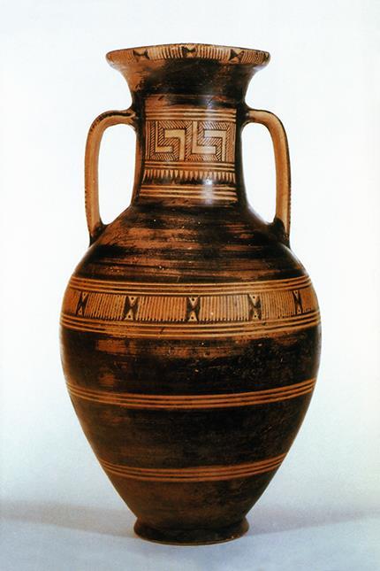 amphora with horizontal