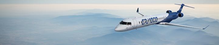 60- TO 220-SEAT COMPETITIVE LANDSCAPE In production In development Under study TURBOPROPS 60- TO 100-SEAT REGIONAL JETS 100- TO 150-SEAT 150- TO 220-SEAT MATURE OEMS EMERGING OEMS Q400 CRJ700 CRJ900