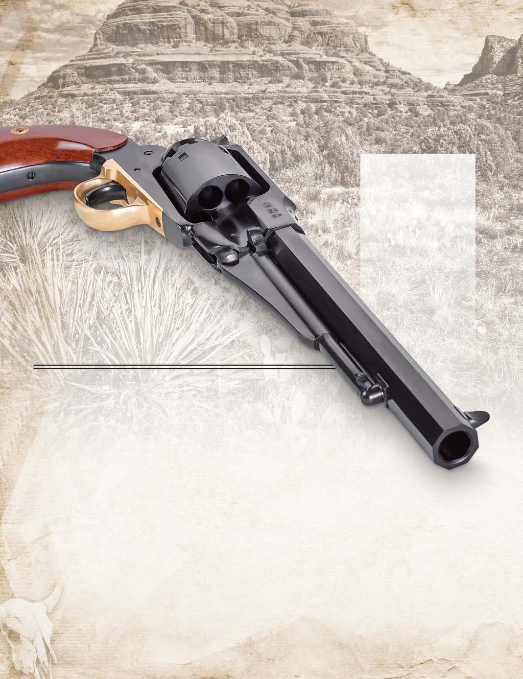 BLACK POWDER REVOLVERS 1847 Walker Black Powder Revolver 1848 Dragoon (continued) 1858 NEW ARMY (See page 5) EXCLUSIVELY ON UBERTI FIREARMS