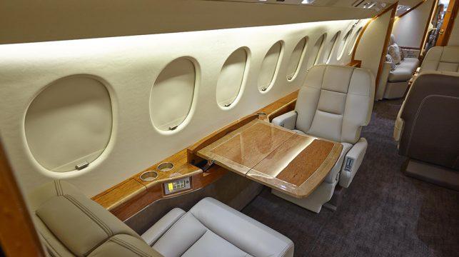 MAJOR INTERIOR UPGRADES COMPLETED BY ELLIOTT AVIATION New Carpet New Foam and New Leather - Cabin and Lav Seats Lower Sidewalls Recovered