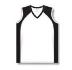 BA601L - White/Black Baseball Shorts Dryflex 100% Polyester Moisture Wicking Inseam: Men 9 /