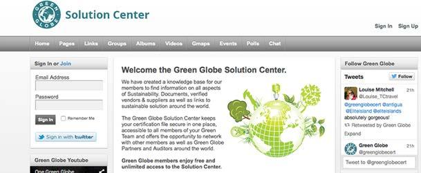 Green Globe Solution Center You are not alone with your certification Find answers and documents for a successful