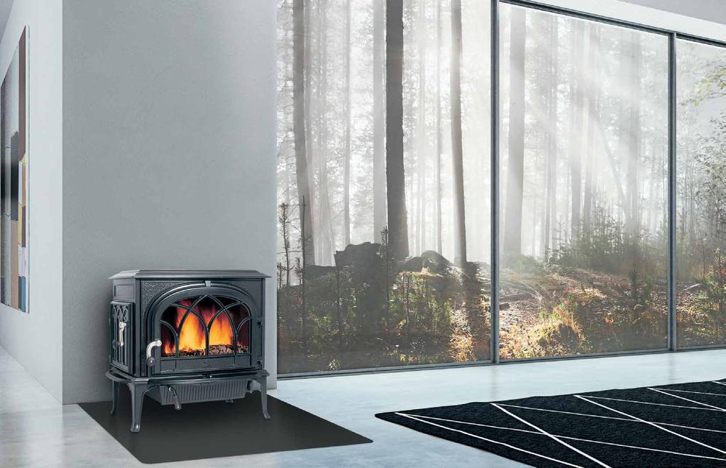 JØTUL F 500 OSLO HOT. VERY HOT. The Jøtul F 500 Oslo is large enough to heat your entire house during those long cold winter days and nights.