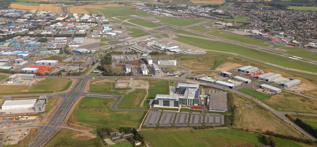 Aberdeen International Airport 7 A strategic location where business can take off.