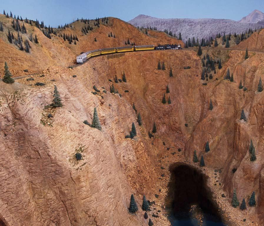 My On3 version of the Denver & Rio Grande Western s Silverton Branch is set in the 1950s.