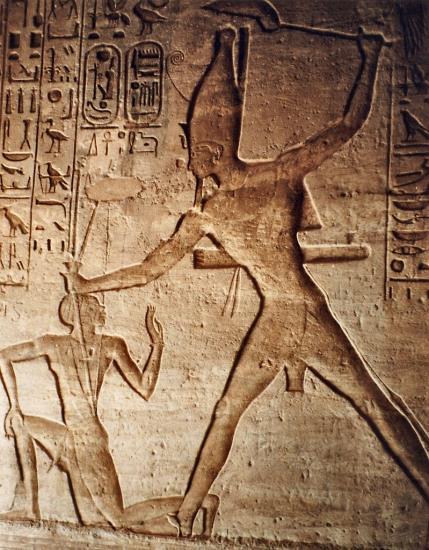 Egyptian king fought against the Hittites.