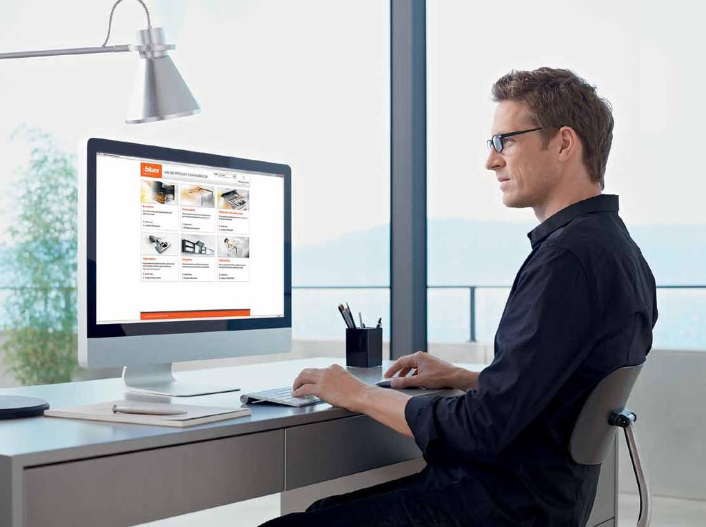 Online product configurator Easy, simple & convenient selection Blum s online product configurator facilitates simple and easy selection of our inner dividing system.