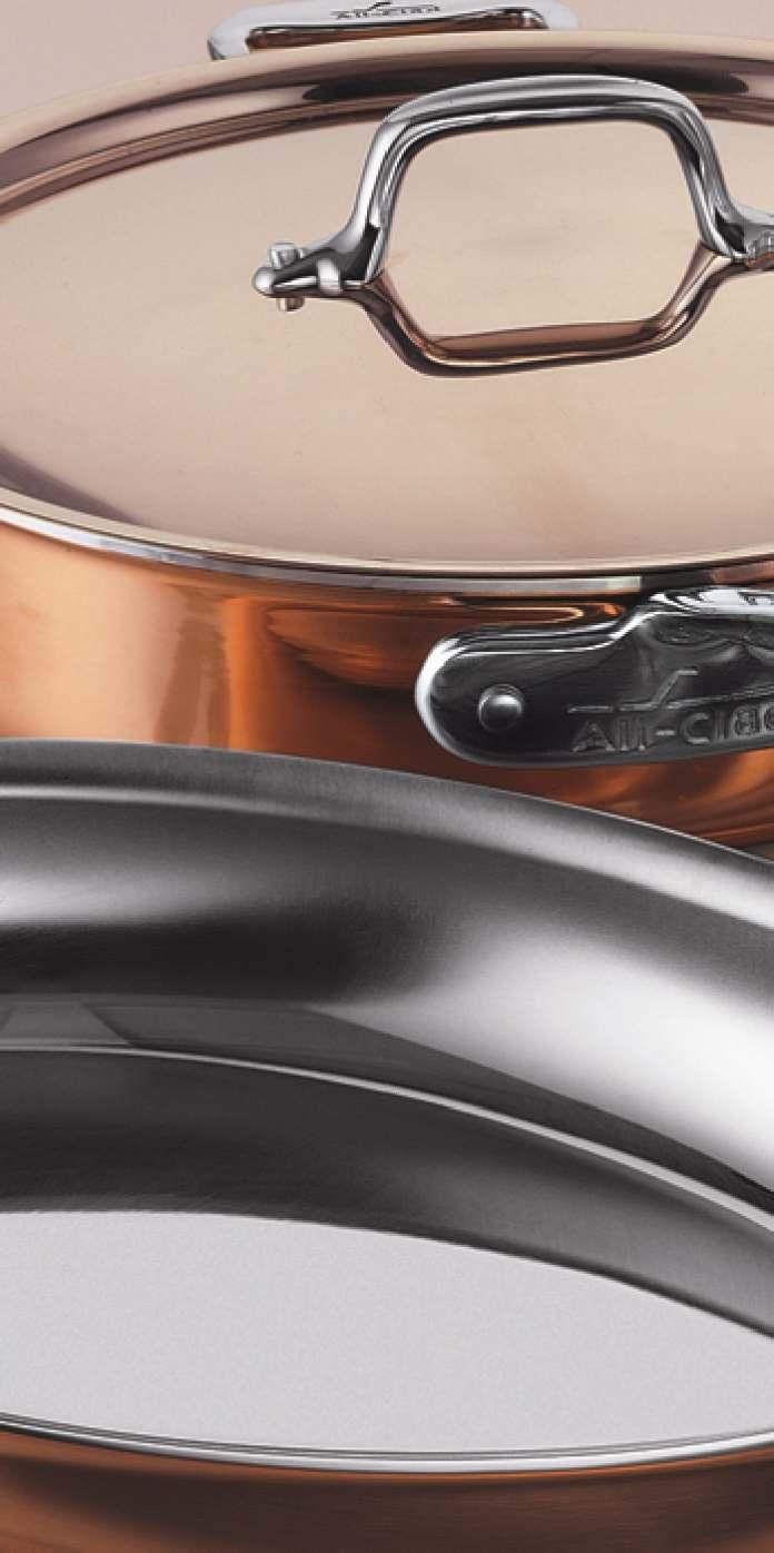 COP R CHEF All-Clad Cop*R*Chef cookware, with its exquisite copper exterior, is a new stylistic interpretation of a classic look.
