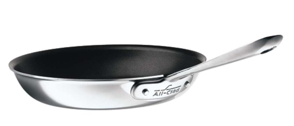 NONSTICK All-Clad Nonstick cookware was developed to give the finest culinary results with the easiest cleaning.