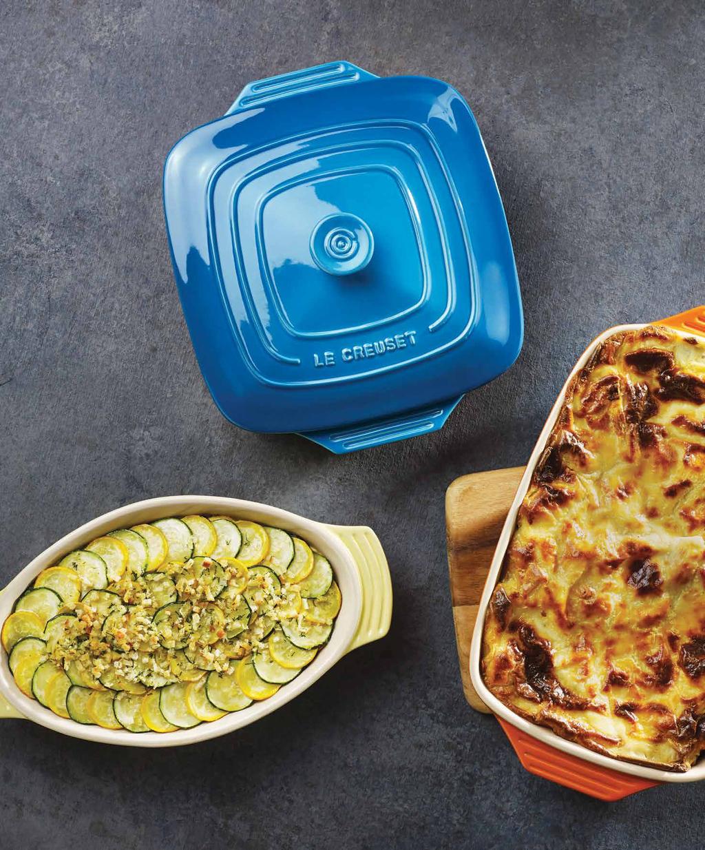 LE CREUSET STOARE IS LOVELY whether baking, roasting or serving at