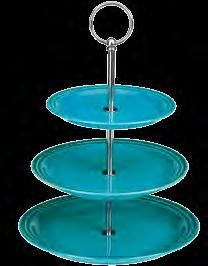 Stand can easily be displayed on the kitchen counter or act as a centerpiece on the dining