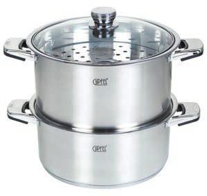 5 cm 222 223 1307 1308 1309 3818 3819 3820 Steamer the four-tiered Material: Stainless Steel Volume: 6.