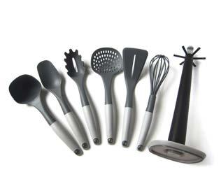 spoon, ladle Material: plastic, silicone Food Tongs 2 pcs.