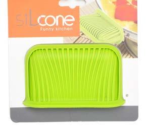 1383 Overlay on handle Material: silicone Colour: Green Overlay on handle Material: silicone Colour: Purple Stand for spoon Material: silicone Colour: Red Silicone joypads