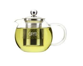 Volume: 800 ml Material: borosilicate glass Teapot with stand
