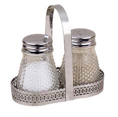 stainless steel covers and a steel stand Set for seasonings 4 pcs 9х3,7,5х13 сm glass containers