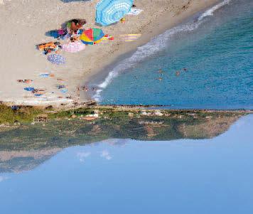 To the west, the Messinian peninsula has the best beaches, is much greener with a gentler landscape and has its fair share