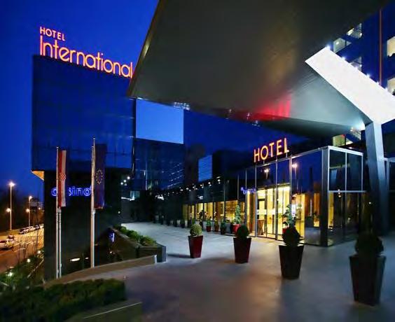 1. ZAGREB; HOTEL INTERNATIONAL **** HOTEL INTERNATIONAL **** Miramarska 24, 10 000 Zagreb www.hotel-international.hr/homepage Hotel International is located in the heart of business center in Zagreb.
