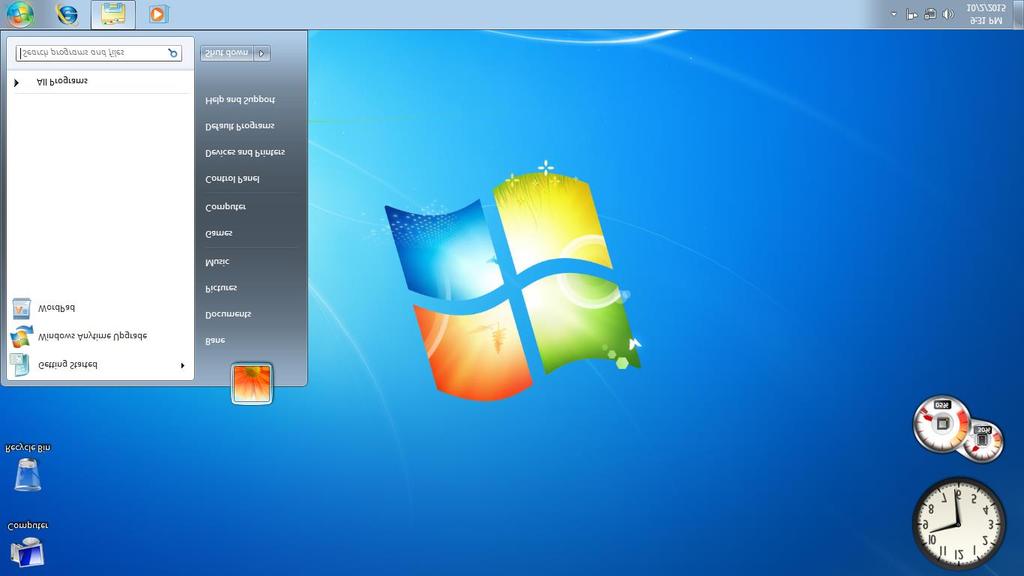 1 WINDOWS 7 - OSNOVNI POJMOVI Windows 7 je još jedan u nizu operativnih sistema firme Microsoft. U poređenju s prethodnim verzijama softvera instalacija Windows 7 je brža i fleksibilnija.