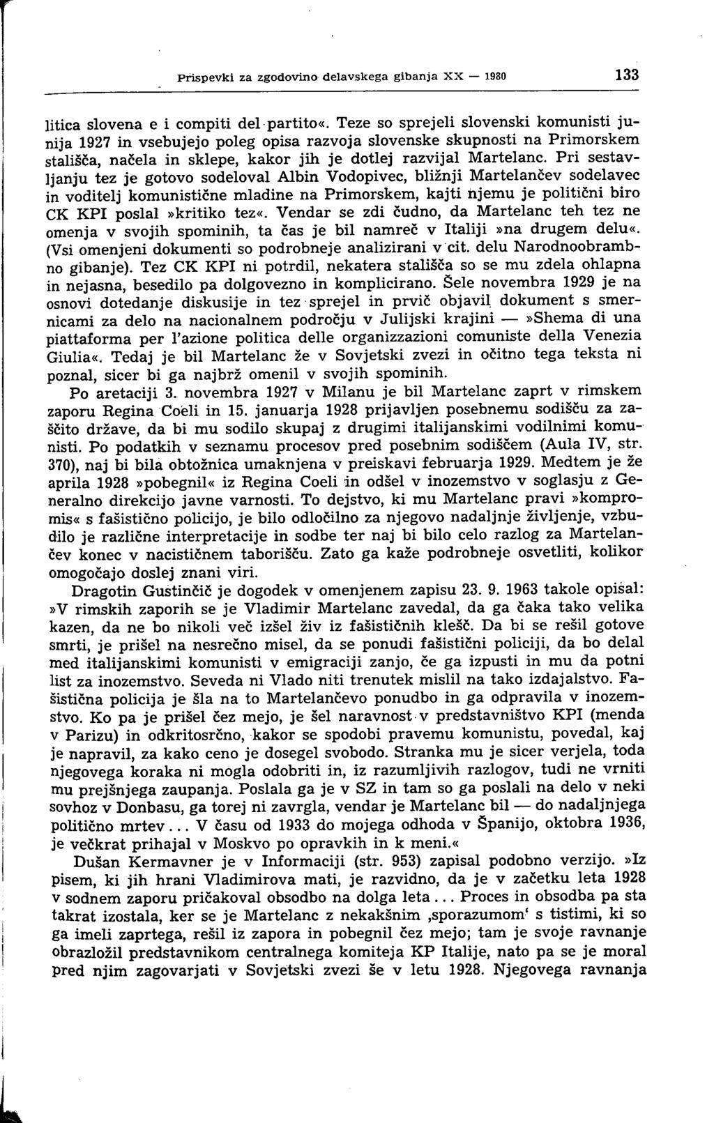 prispevki za zgodovino delavskega gibanja XX 1930 133 litica slovena e i compiti del partito«.