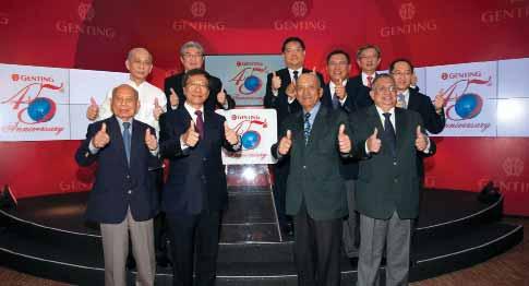 2010 A YEAR OF EXCITEMENT (cont d) 2 1 3 4 1 GENTING GROUP S 45 TH ANNIVERSARY CELEBRATIONS Our 45 th anniversary celebrations kicked off in