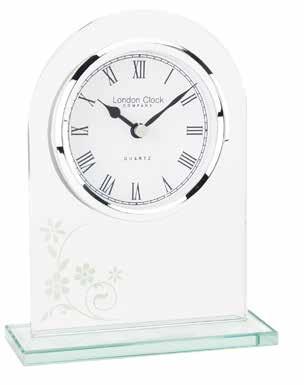 3.5 (cm) 05160 Flat Top Mantel Clock 3