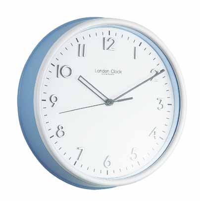WALL CLOCKS 01122 Grey Kitchen Clock - grey &