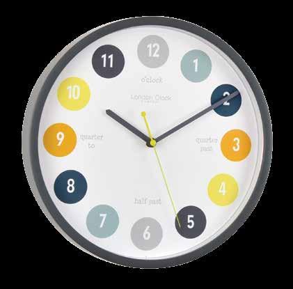 CHILDREN S CLOCKS 01213 Tell The Time Wall Clock -
