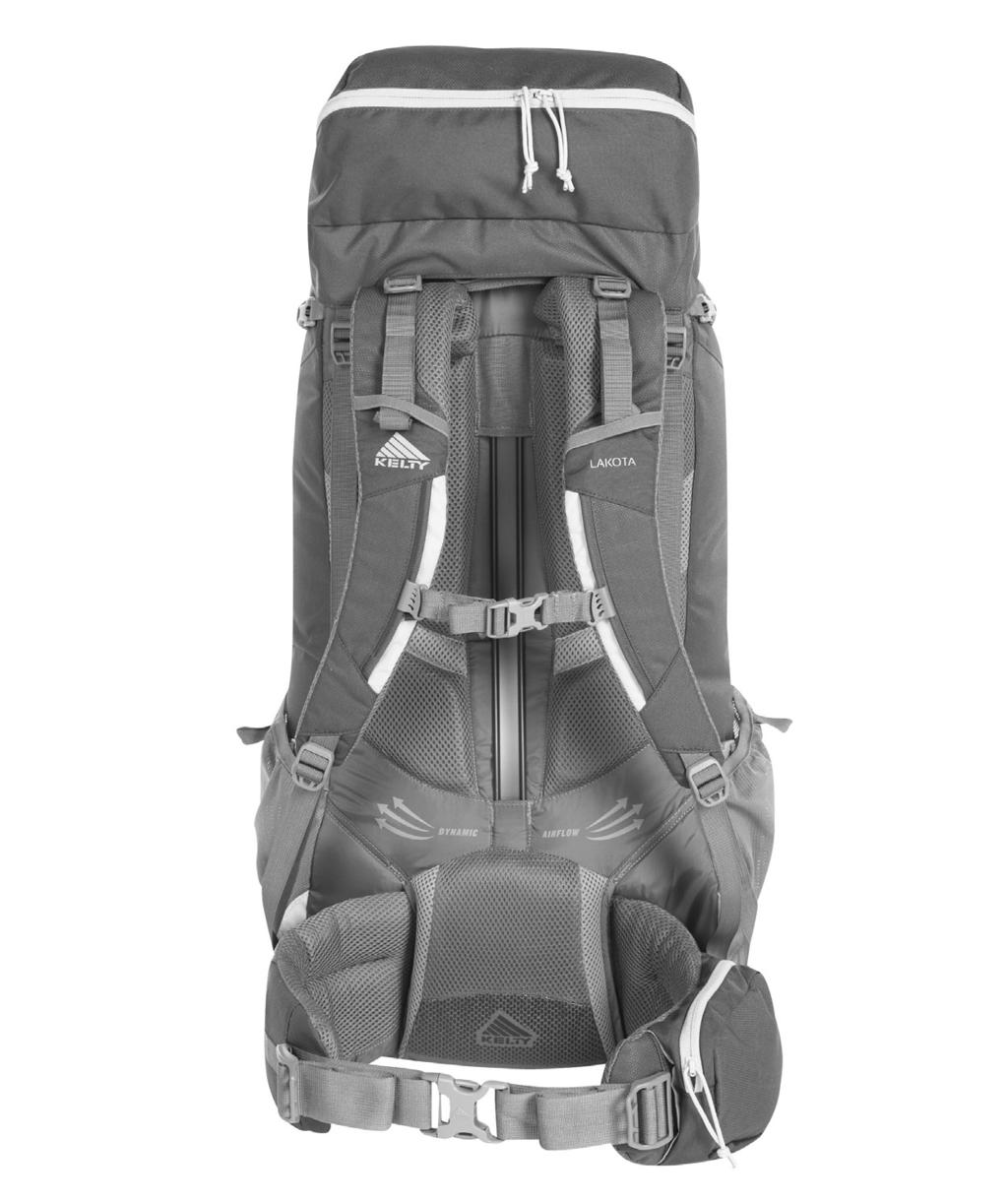 SUSPENSION FEATURES + OVERVIEW Anatomically curved shoulder straps and padded back panel provide a better fit and comfortable load support Packs are available in multiple torso sizes to fit a wide