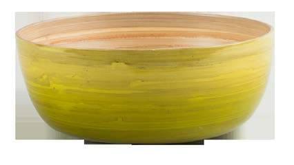Size: 25 x 12cm 73480 4 WAY Aqua Ombre Salad Bowl Recycled Bamboo Salad Bowl.