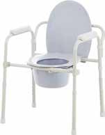95kg 440mm to 540mm 420mm 510 63mm to 560mm 610mm 470-520mm 220mm 100kg Over Toilet Aid With Care Height adjustable Folds for easy transport or storage Arm rests assist the user to lower onto and