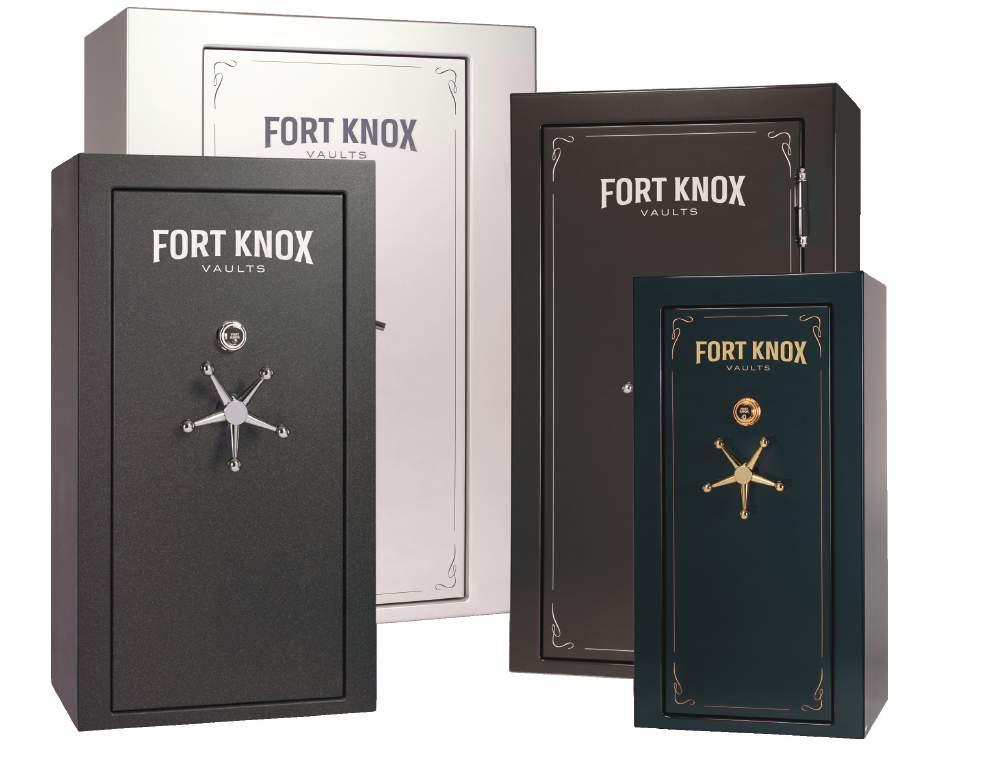 Made in USA EXECUTIVE VAULTS The Fort Knox Executive Vault is built with 4-guage (1/4") solid steel walls. More steel = more security.