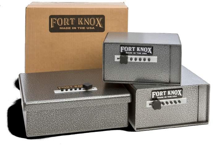 The 6" deep version is great for an automobile while the 12" can be used in many applications. Fort Knox Lifetime Warranty comes with both boxes.
