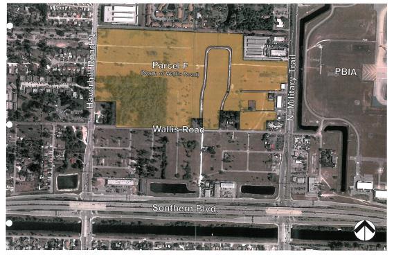 Palm Beach International Airport Parcel F Location: North of Wallis Road between Haverhill Road and Military Trail, West Palm Beach, FL 33406 Size: 57.