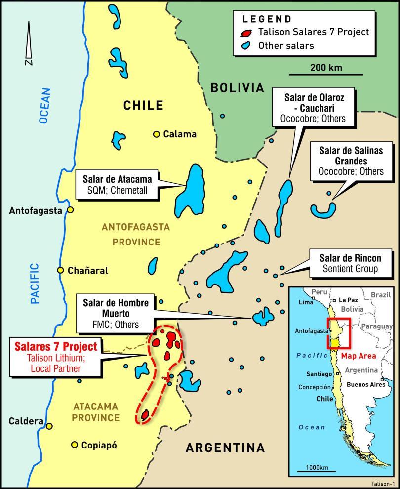Location & Geochemical Origin General facts 130 salars Argentina (~30) Bolivia (35) Chile (65) Area from 0.