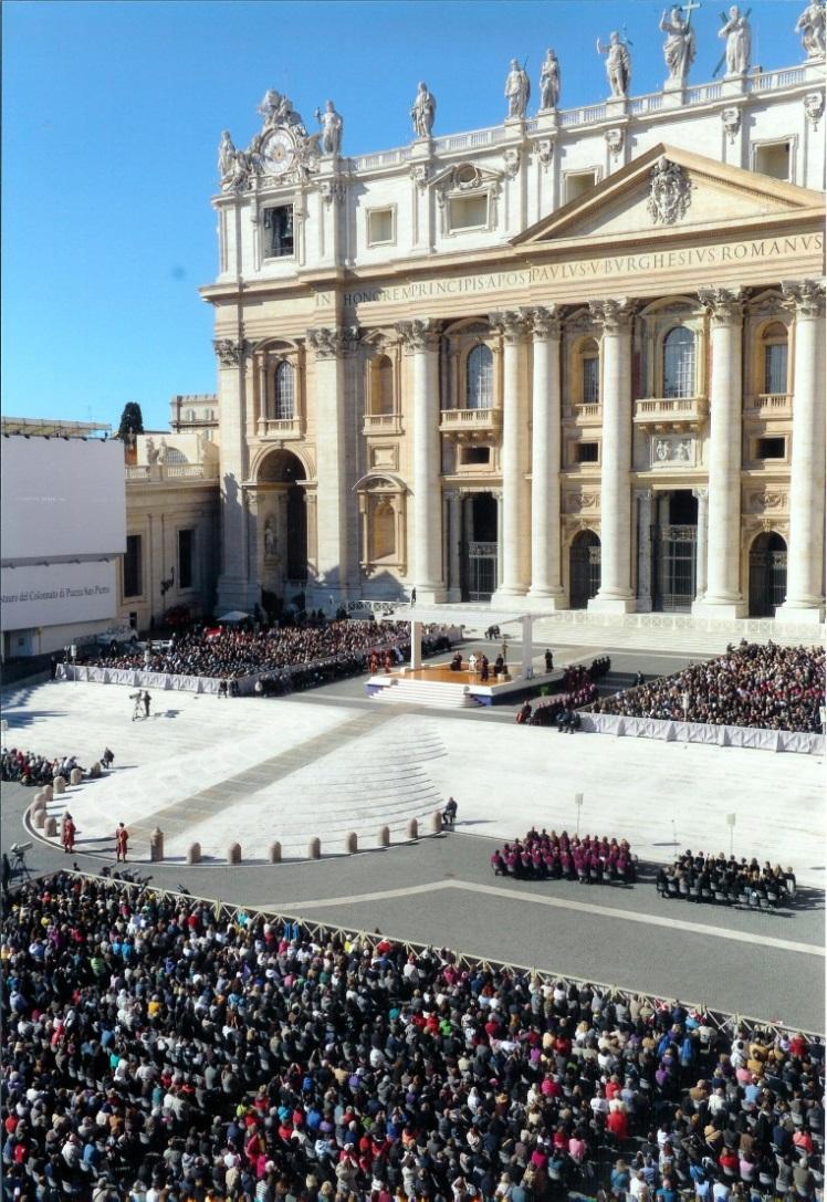 Day 14: Rome The Papal Audience Attend