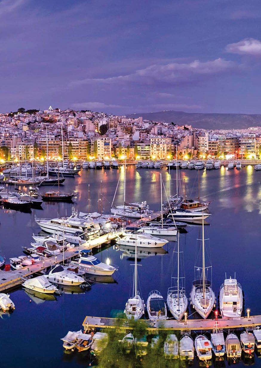 ATHENS Enjoy an overnight stay in Piraeus, a port city in the region of Attica, Greece. Located within the Athens urban area, 12 kilometres southwest from its city centre.