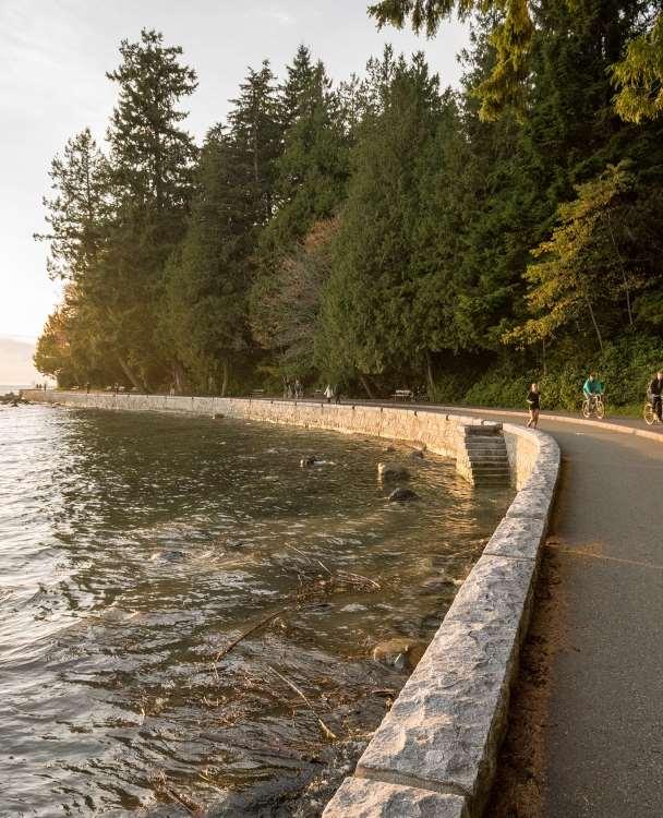 STANLEY PARK AND SEASIDE BIKING ADVENTURE 3 HOURS On this private tour, you ll cycle along the Stanley Park Seawall and the Seaside Bicycle Route arguably the world s most beautiful urban bike path.